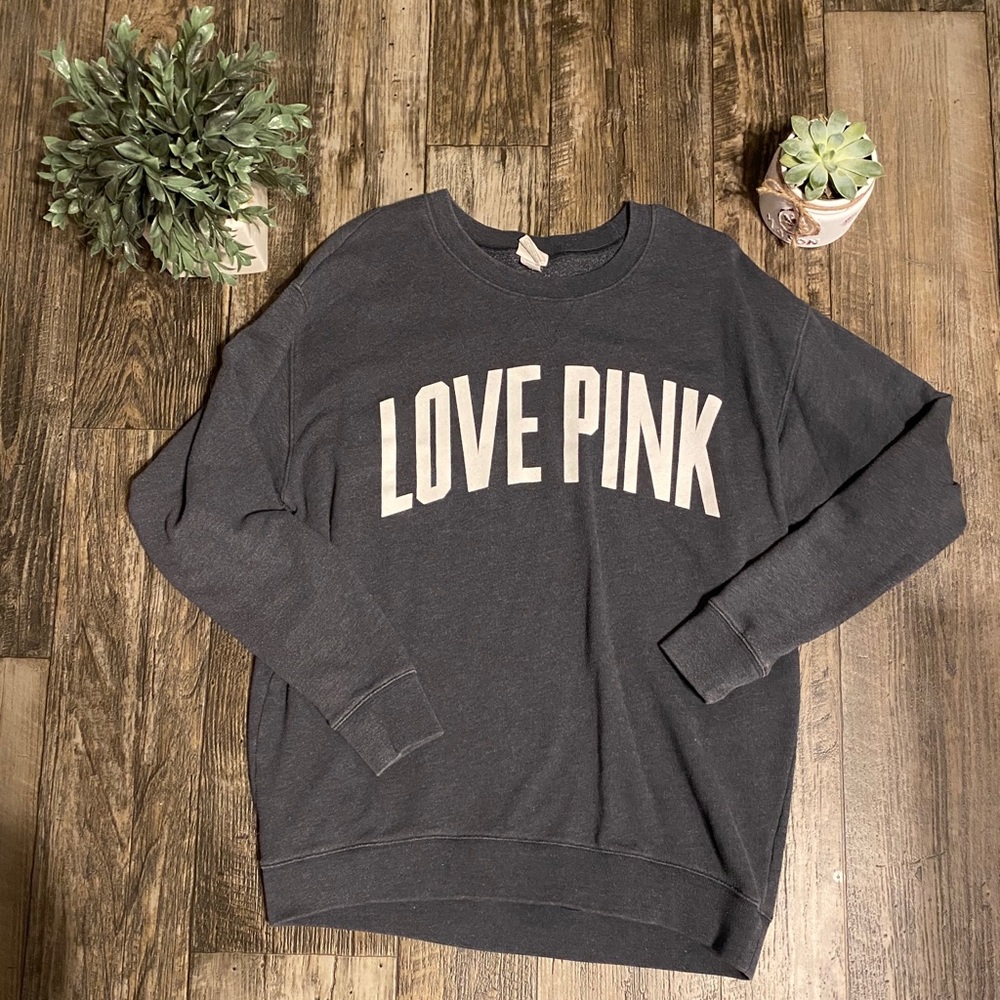 Love Pink crewneck sweatshirt